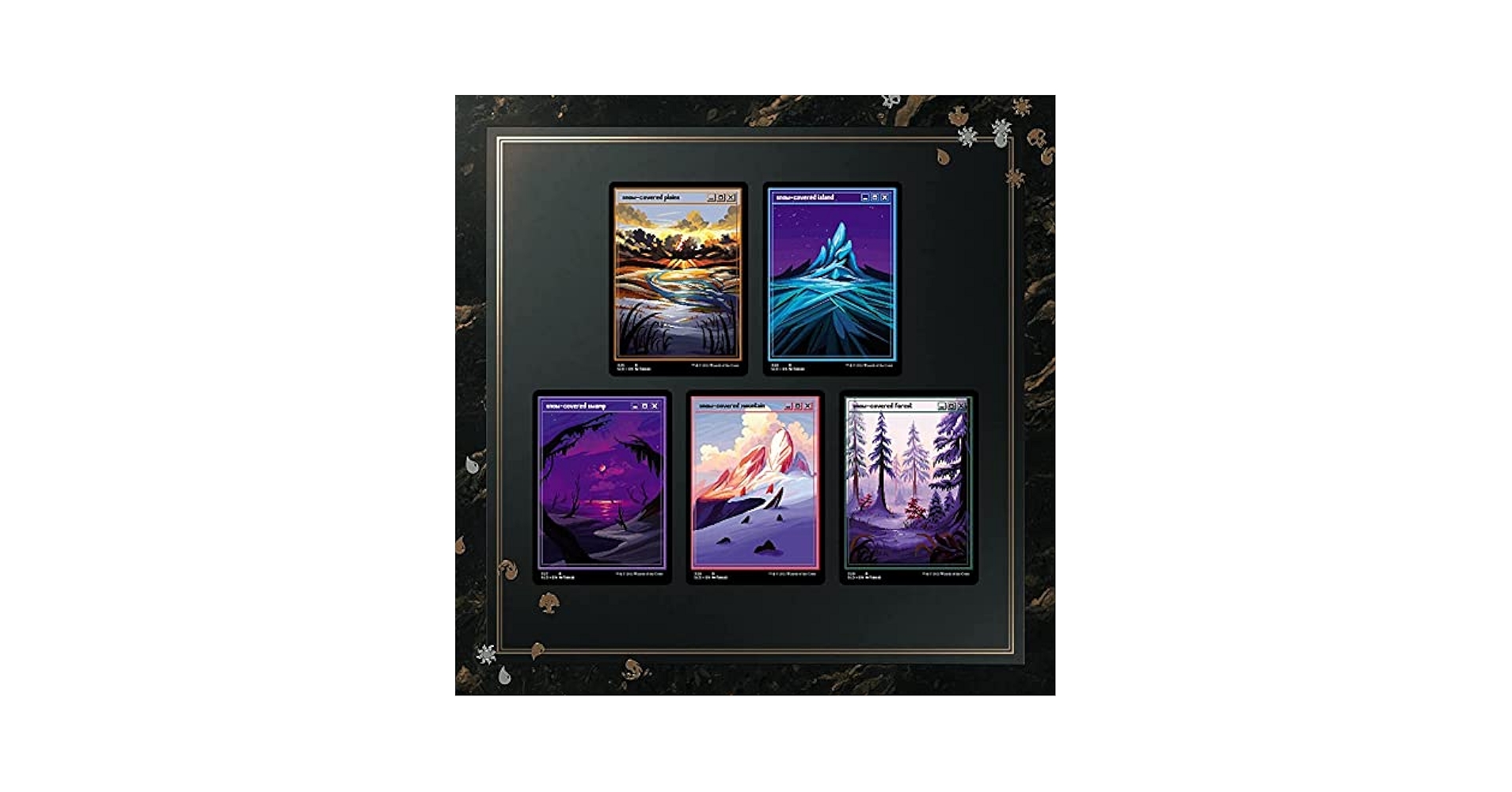 マジック：ザ・ギャザリング MTG secret lair PixelLands.jpg Foil