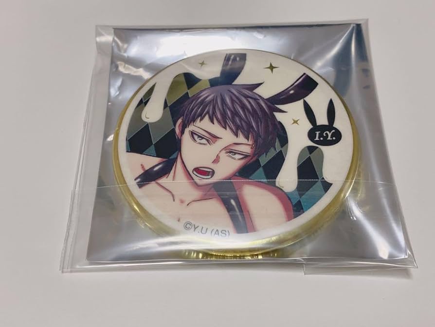 桃源暗鬼 矢颪碇 バニー 缶バッジ メディコス ゴールド 20点 桃源暗鬼