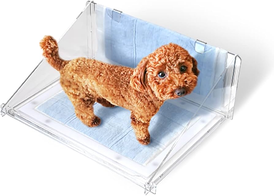 Amazon | ottostyle.jp アクリル トイレトレー 犬 滑り止め付 ずれない