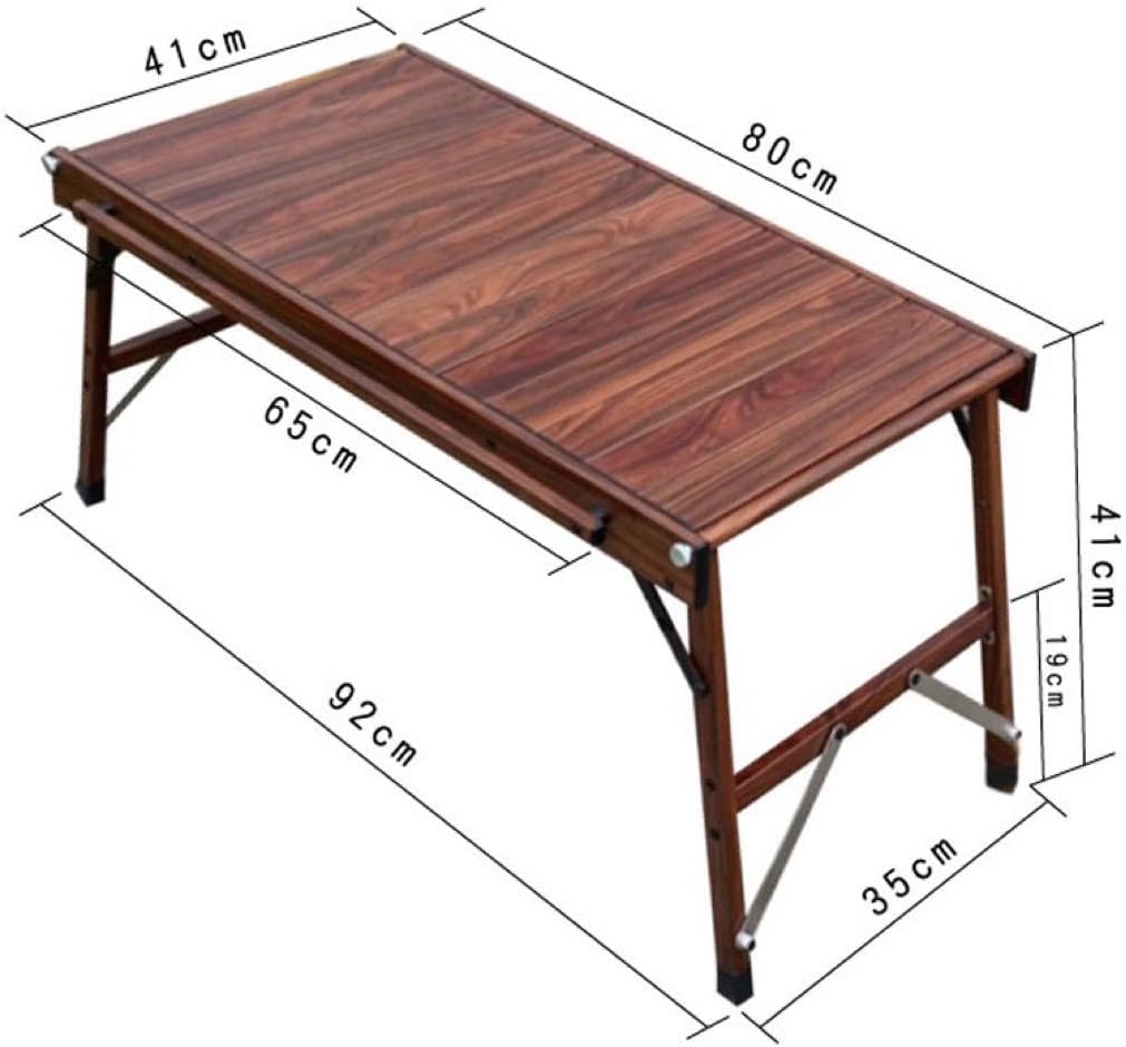 ONWAY SPORTSフォールディング アルミIGTテーブルOW-8242 茶 スポーツ