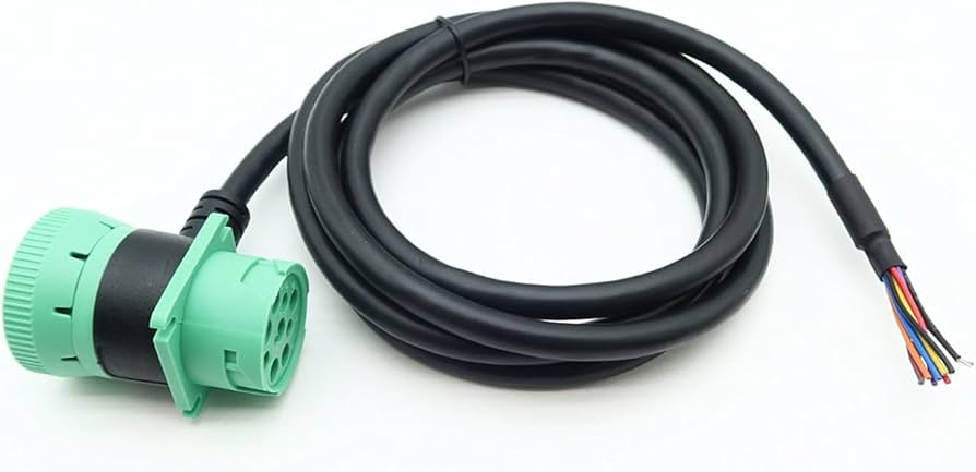 Amazon.com: WISDOMHOOD SAE J1939 9Pin Pass Through Male/Female to