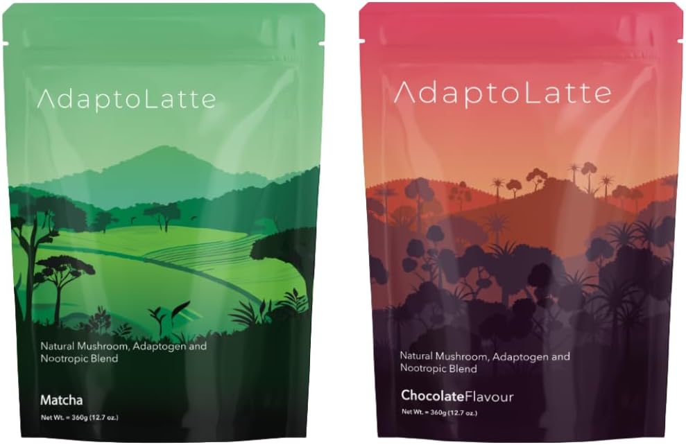 Adaptolatte デカフェチョコレート 360g×2袋 アダプトラテ AdaptoLatte