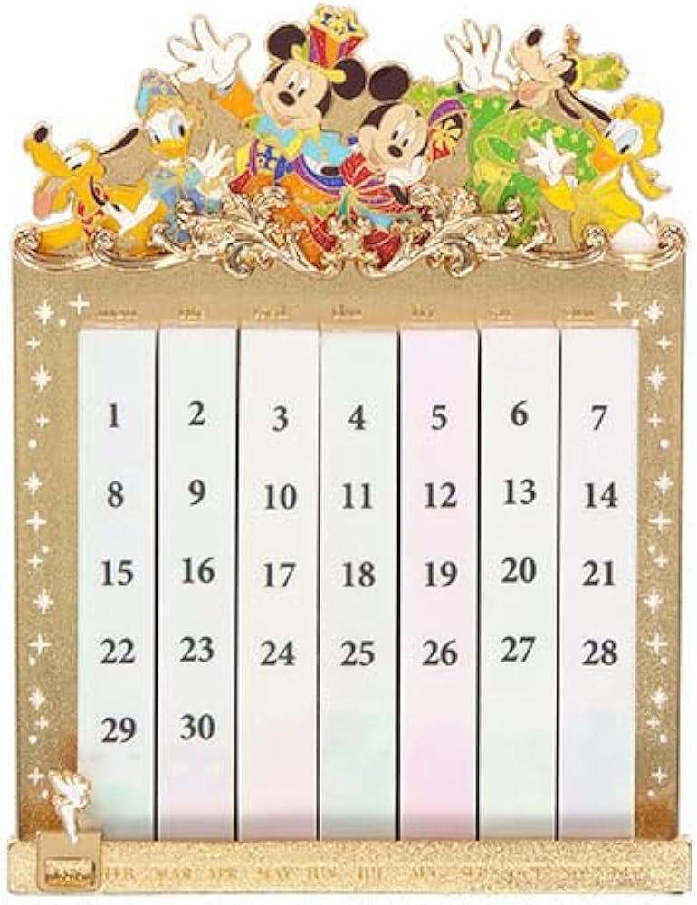 ダッフィー&フレンズ 東京ディズニーリゾート40周年 万年カレンダー