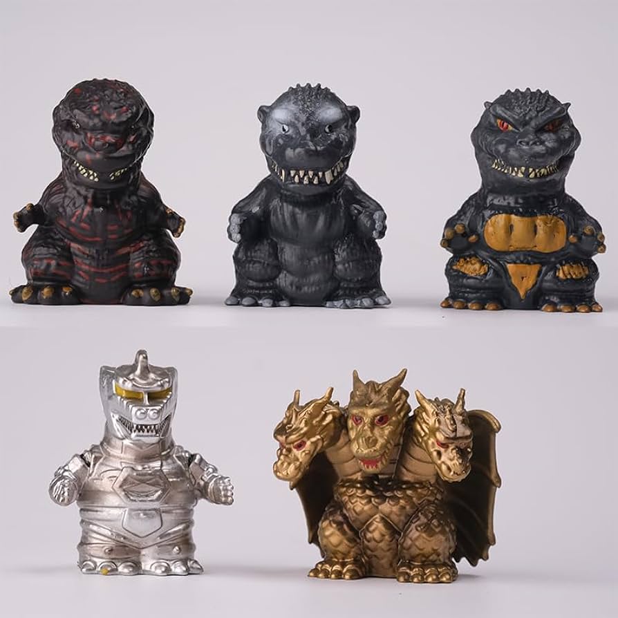 ゴジラ GODZILLA 怪獣 指人形 フィギュア ソフビ 約30体 Amazon.co.jp