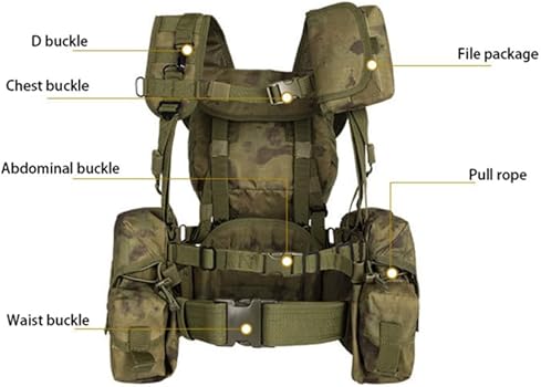 Amazon.com : ACEXIER MOLLE System Durable Tactical Vest Bag Field