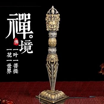 時代金工 明治期 ブロンズ像 銅製 武者 薙刀 置物 床飾 高55㎝ BK090