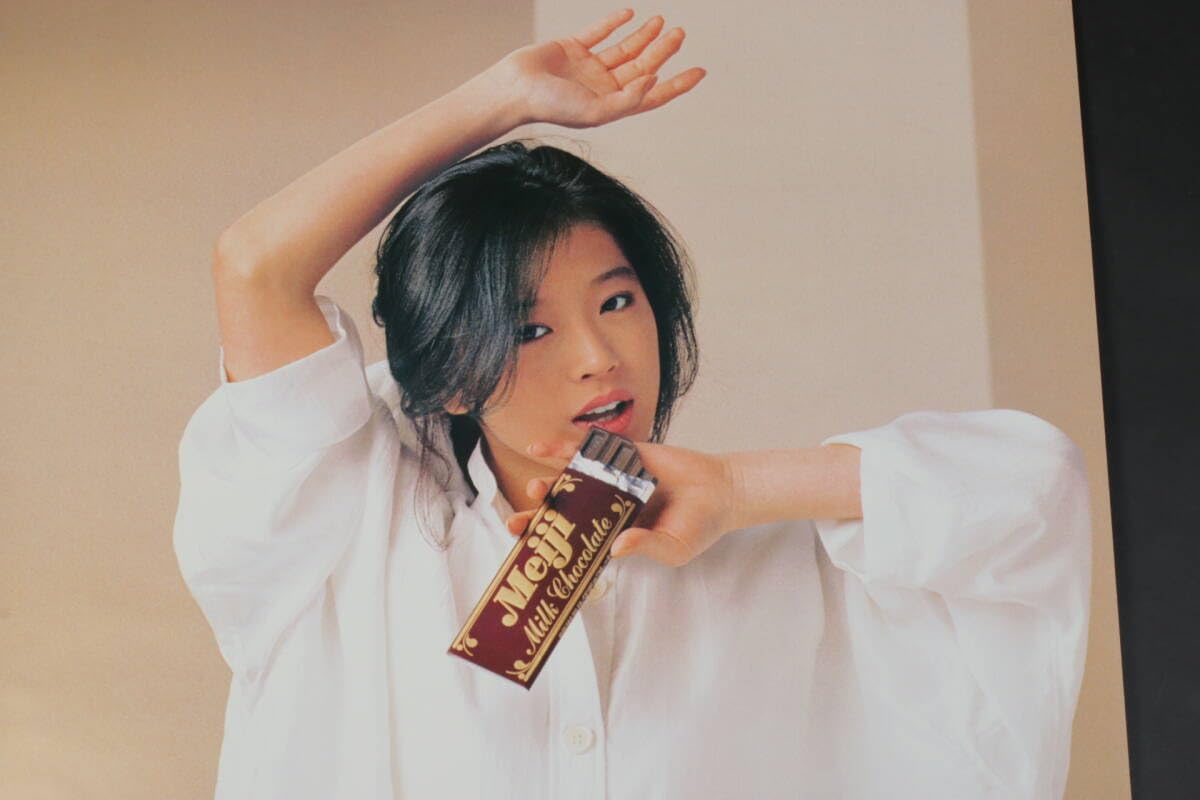 Amazon.co.jp: 6321 当時物 ポスター 1986年 レトロ アイドル 中森明菜