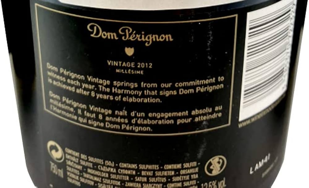 ドンペリ ドンペリニヨン ヴィンテージ 2012