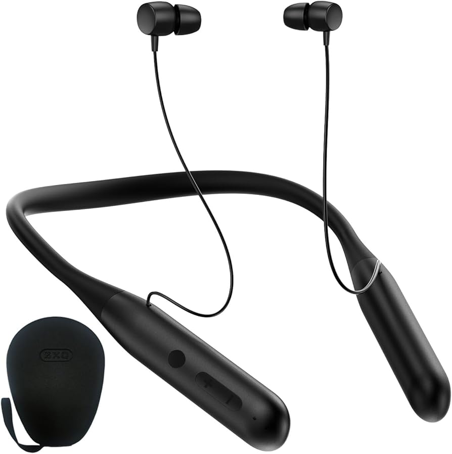Amazon.com: ZXQ Neckband Bluetooth Headphones,100 Hours Long