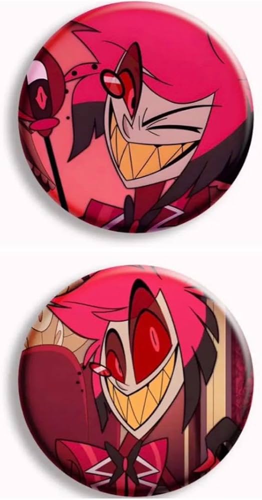 Amazon | ??ハズビンホテル 缶バッチ ピン アラスター グッズ バッジ