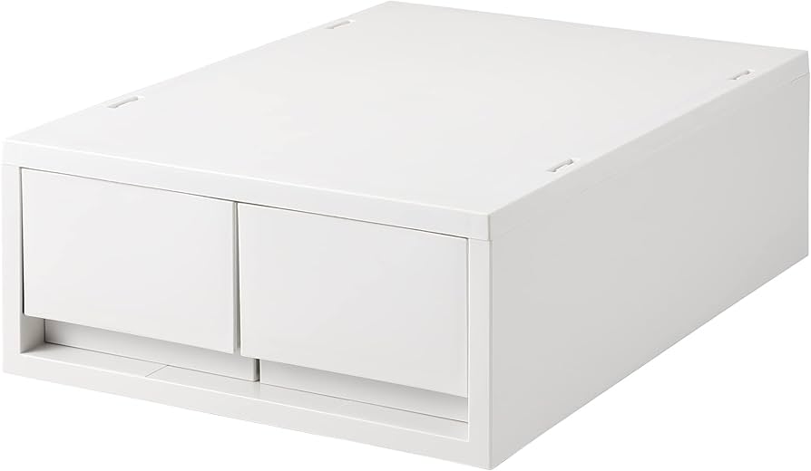 Amazon.co.jp: 無印良品 ポリプロピレンケース・引出式・浅型・2個