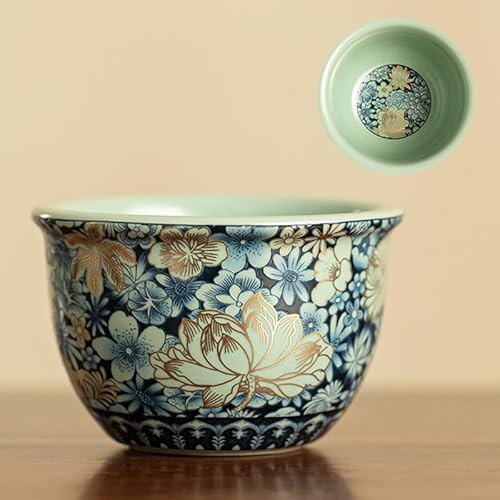 手画パステル金魚壺 提梁壺 茶壺 景徳鎮 陶磁器 煎茶器 現代工芸品