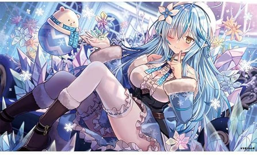 Amazon.co.jp: 雪花ラミィ ラバーマット プレイマット : おもちゃ