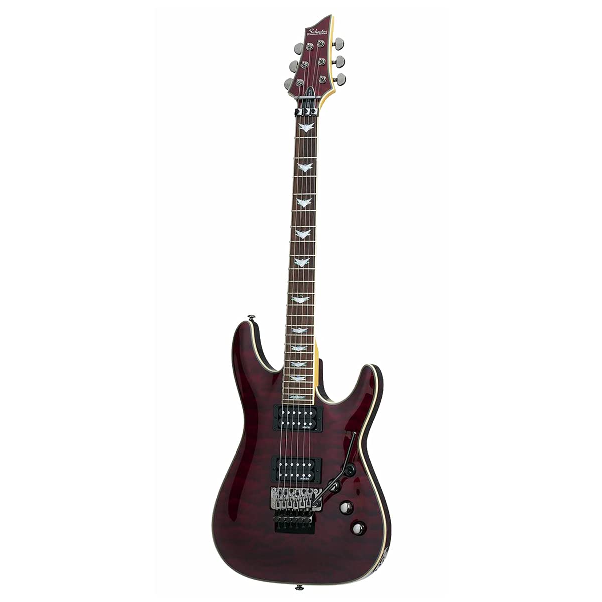 Amazon.com: Schecter Omen Extreme-6 Electric Guitar - Black Cherry