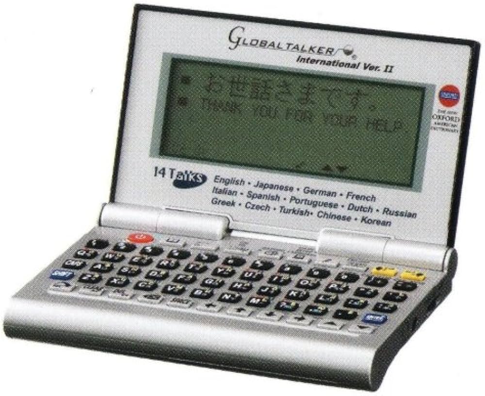 1円～[中古美品] 電子翻訳機 GLOBAL TALKER GT-V5 タッチパネル