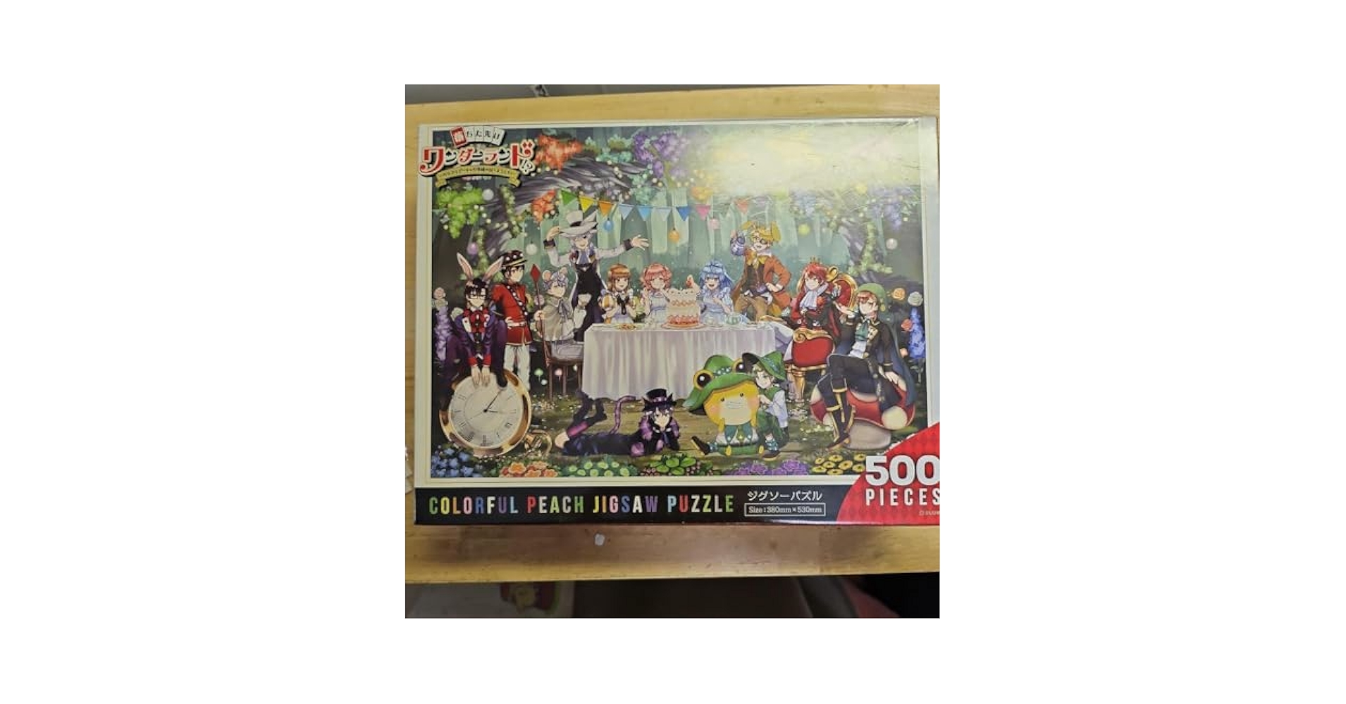 カラフルピーチ 落ちた先はワンダーランド⁉︎ ジグソーパズル 500