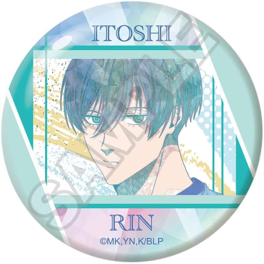 Amazon.co.jp: TVアニメ『ブルーロック』 Jewel Flash 缶バッジ 糸師