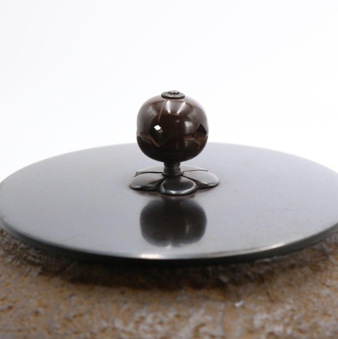 釜師 木村宗哉造 青海波紋釜 亀鐶付 釜鐶 共箱 茶道具 V243 【公式通販】