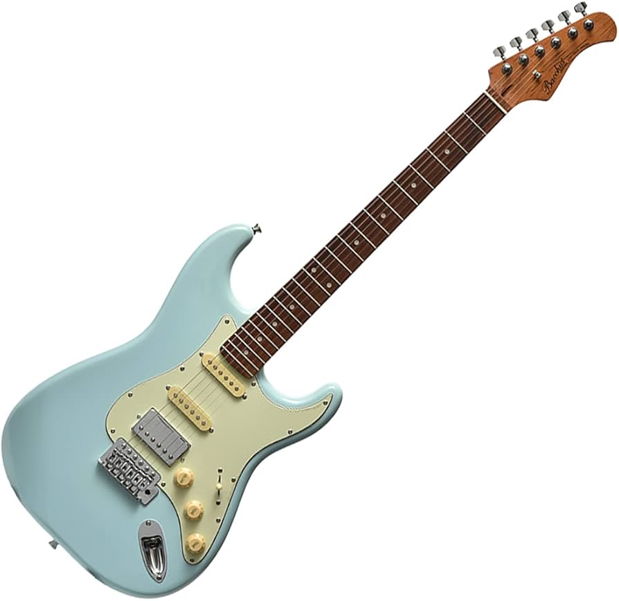 Amazon.co.jp: バッカス BACCHUS BST-2-RSM/R PTL-SOB エレキギター