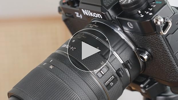 Nikon 24-70mm、50mm、60mmマクロ、テレコンバーターのセット Nikon 24