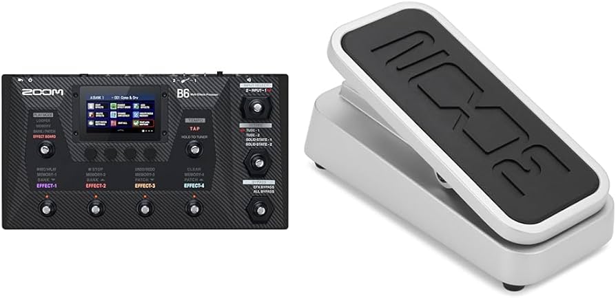 Amazon.com: Zoom B6 Bass Multi-Effects Processor + 4 DI Boxes + FP