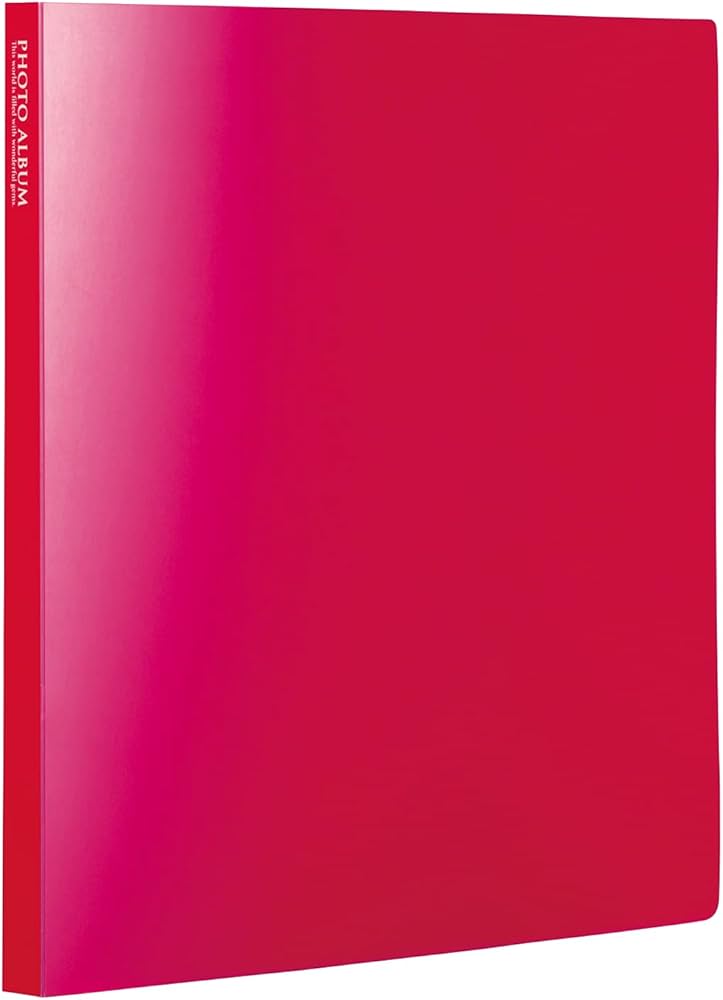 Amazon | フォトアルバム＜高透明＞ L判サイズ 見開き12ポケット L判