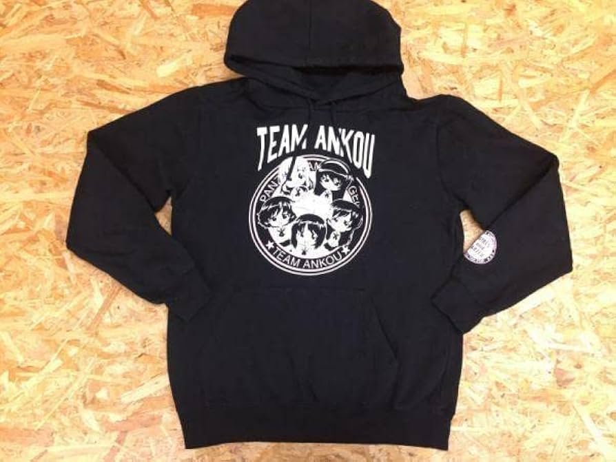 長袖スウェットパーカー アニメ ガルパン メンズ あんこうチーム