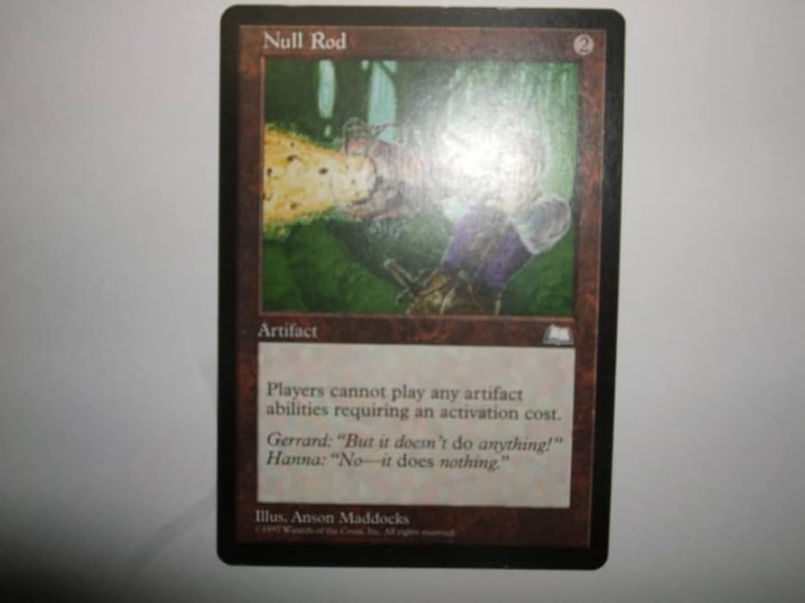 EN】《無のロッド/Null Rod》[WTH] 日)無のロッド / Null Rod【WTH