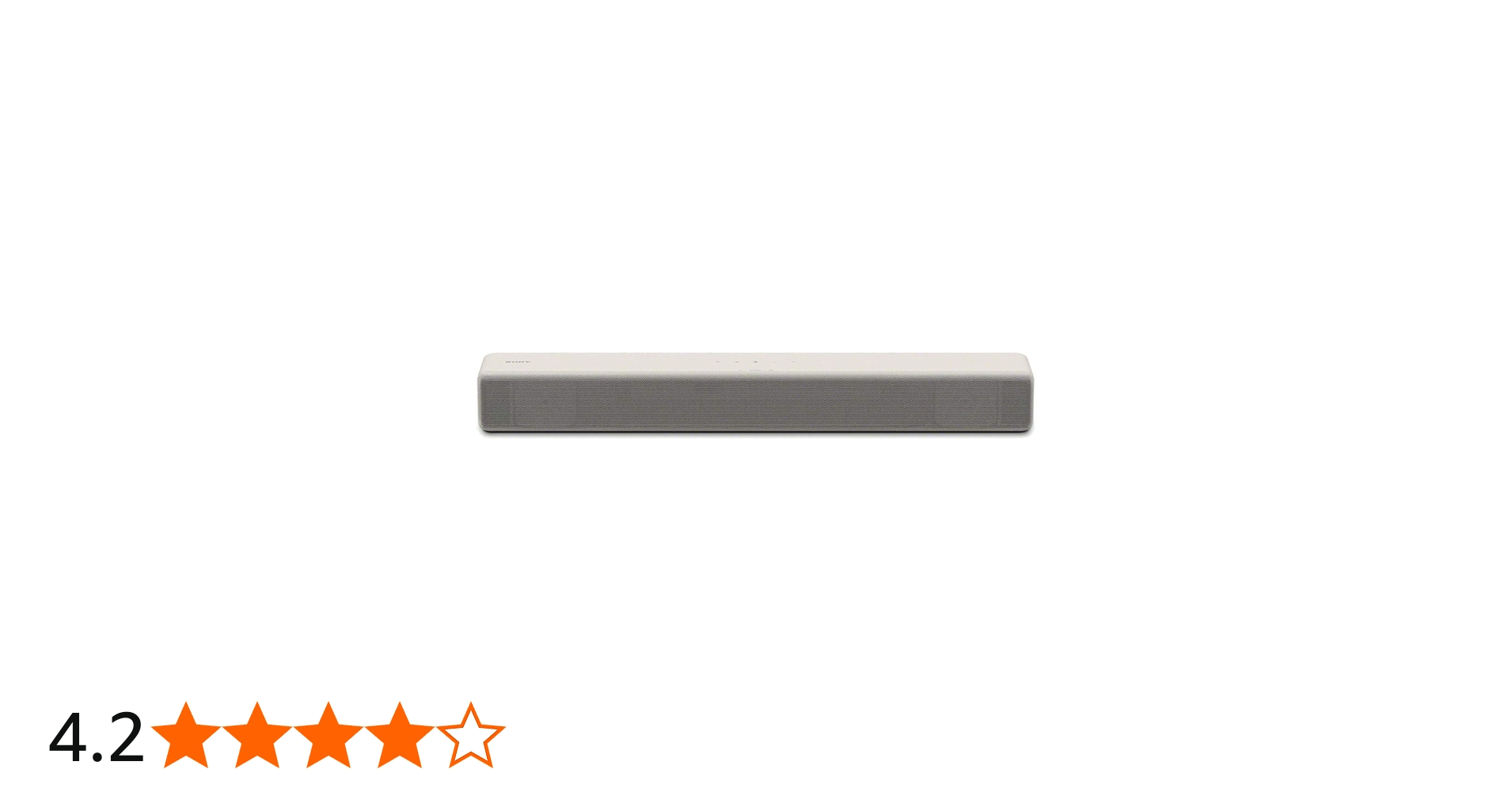 SONY HT-S200F W サウンドバー クリームホワイト 美品 これ1本で