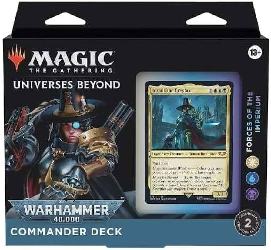 統率者デッキ：ウォーハンマー40,000】『帝国の軍勢』新規カードまとめ