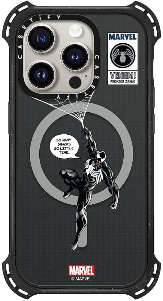 ヴェノムマスクiPhone 15 Pro CASETiFY