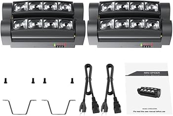 Amazon.co.jp: BETOPPER ムービングライト 8x3W RGBW LED ステージ