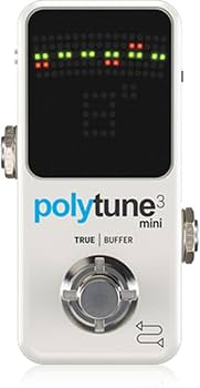 Amazon.com: TC Electronic POLYTUNE 3 MINI Tiny Polyphonic Tuner