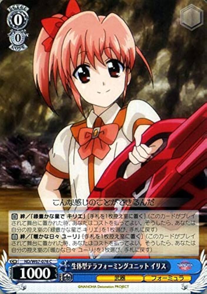 ヴァイスシュヴァルツ 魔法少女リリカルなのは Detonation 宝物の時間