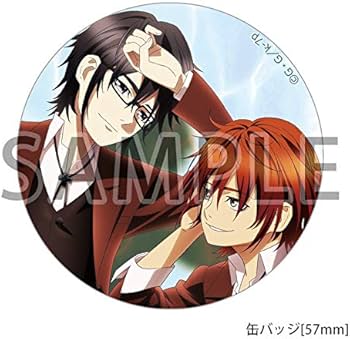 100ビジュ 缶バッジ 伏見猿比古 八田美咲 37 K 100ビジュ 缶バッジ