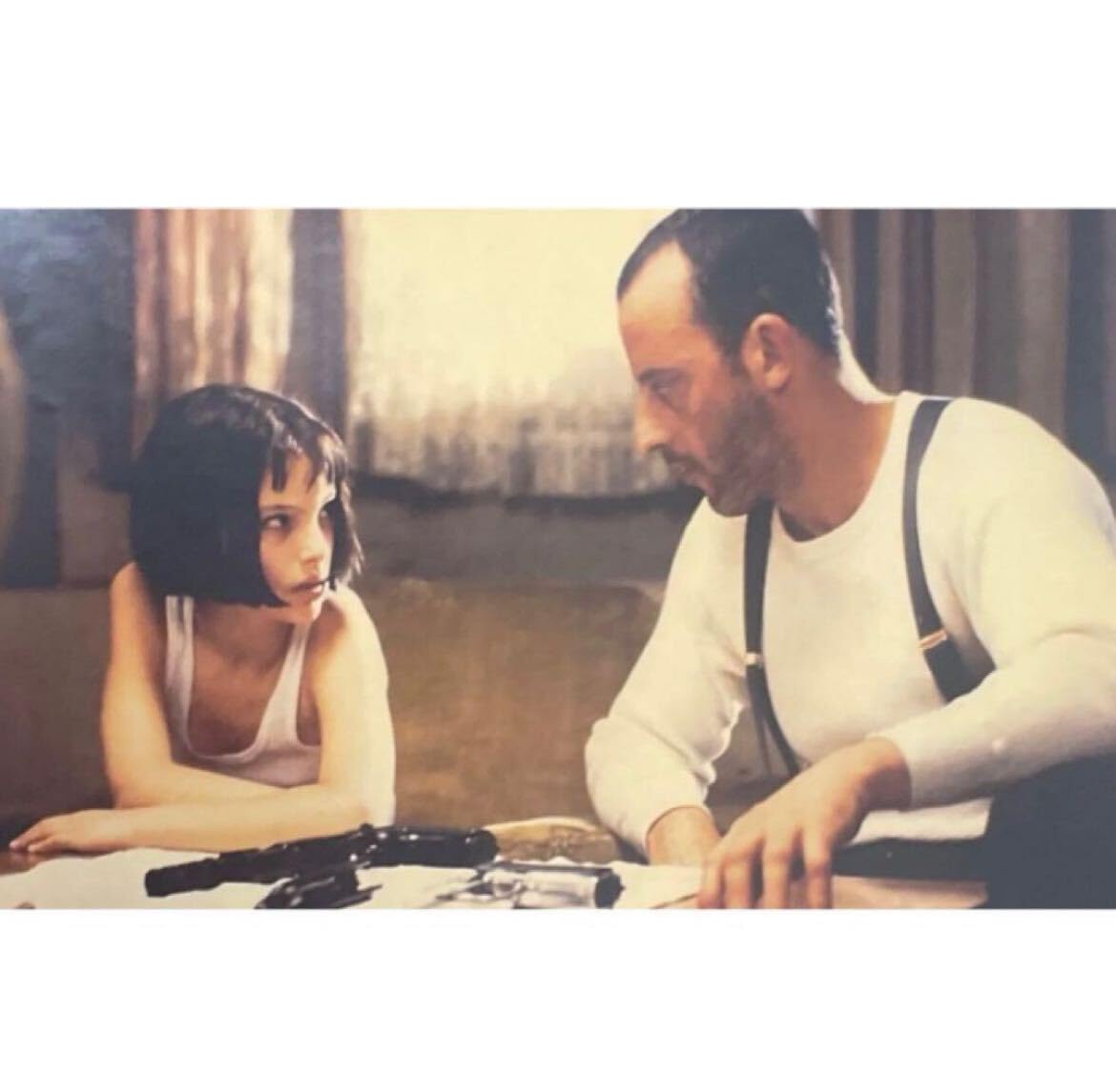 当時物】映画 LEON レオン ジャン・レノ ポスター 希少 レトロ S1 当時