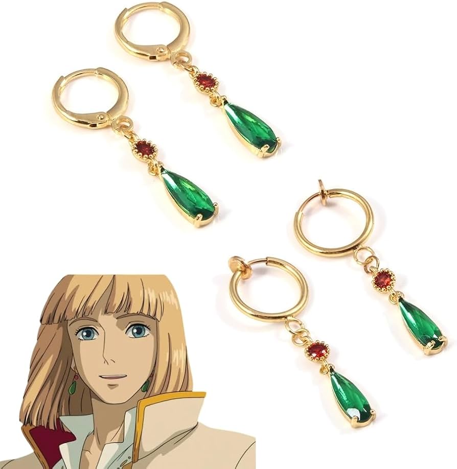 Donguri Closet】限定 ハウルの動く城 ピアス ヒン ジブリ