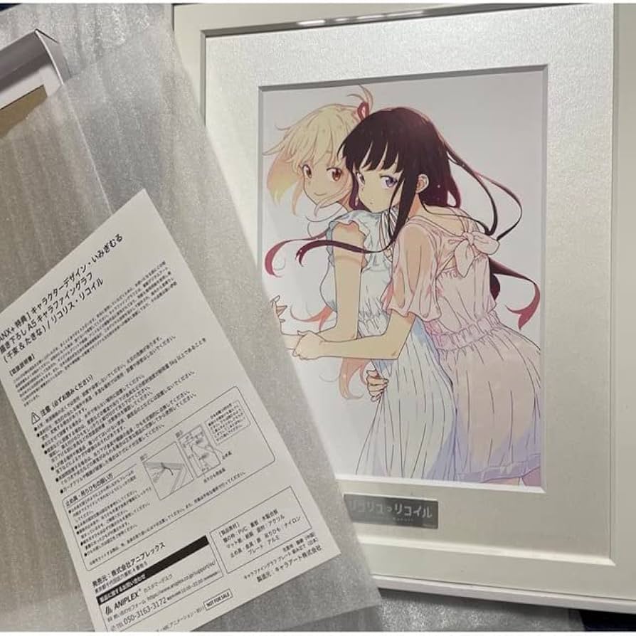 Amazon.co.jp: いみぎむる描き下ろしA5キャラファイングラフ リコリス