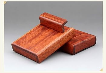 Amazon.co.jp: シガレットケース、木製シガレットケース、8本のたばこ