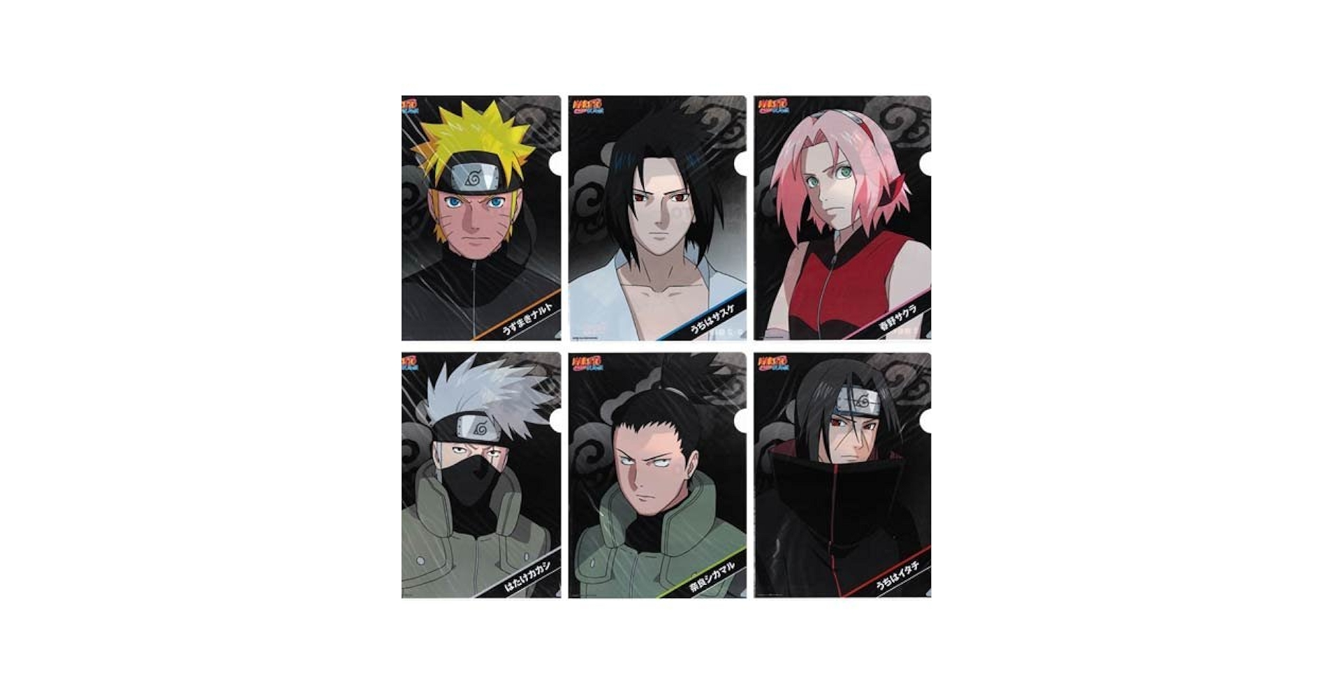 劇場版NARUTO疾風伝 クリアファイル 5種類 劇場版NARUTO-ナルト クリア