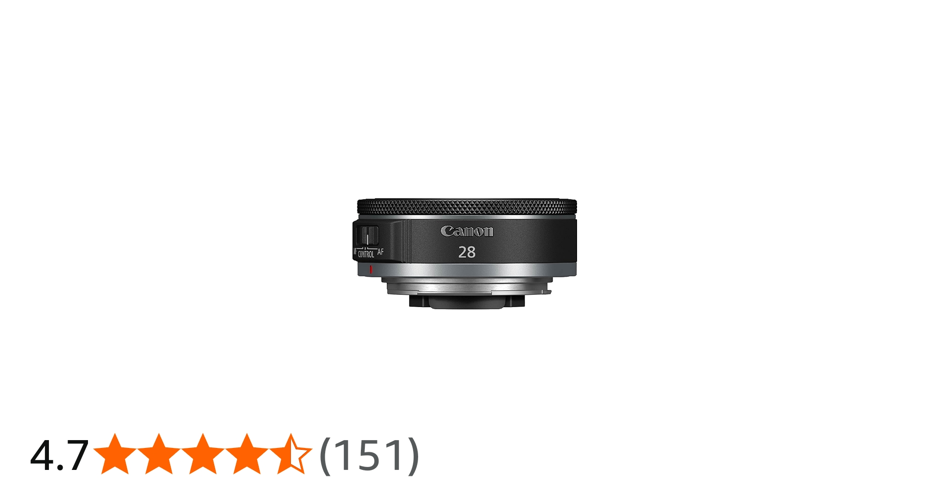 Amazon.co.jp: Canon RF28mm F2.8 STM 単焦点 パンケーキレンズ