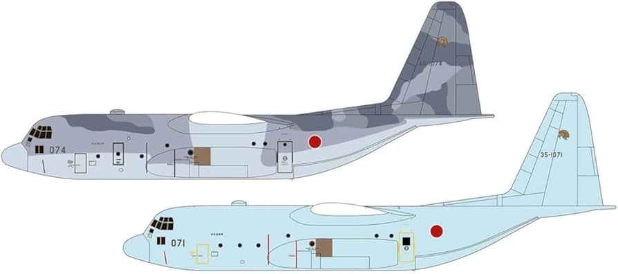 Amazon | プラッツ 1/300 航空自衛隊 C-130H 戦術輸送機