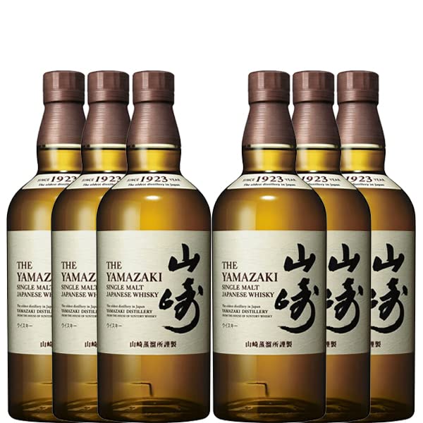 山崎ウイスキー 6本セット 山崎 6本 サントリー 山崎ウイスキー 6本セット