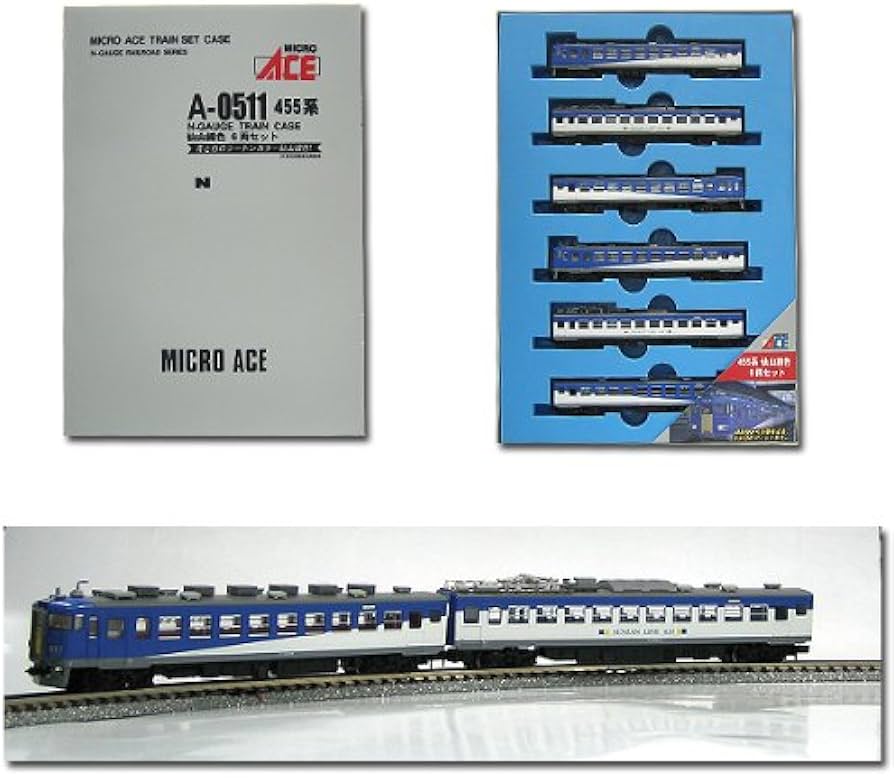 マイクロエース Nゲージ 455系・仙山色・6両セット A0511 鉄道模型 電車