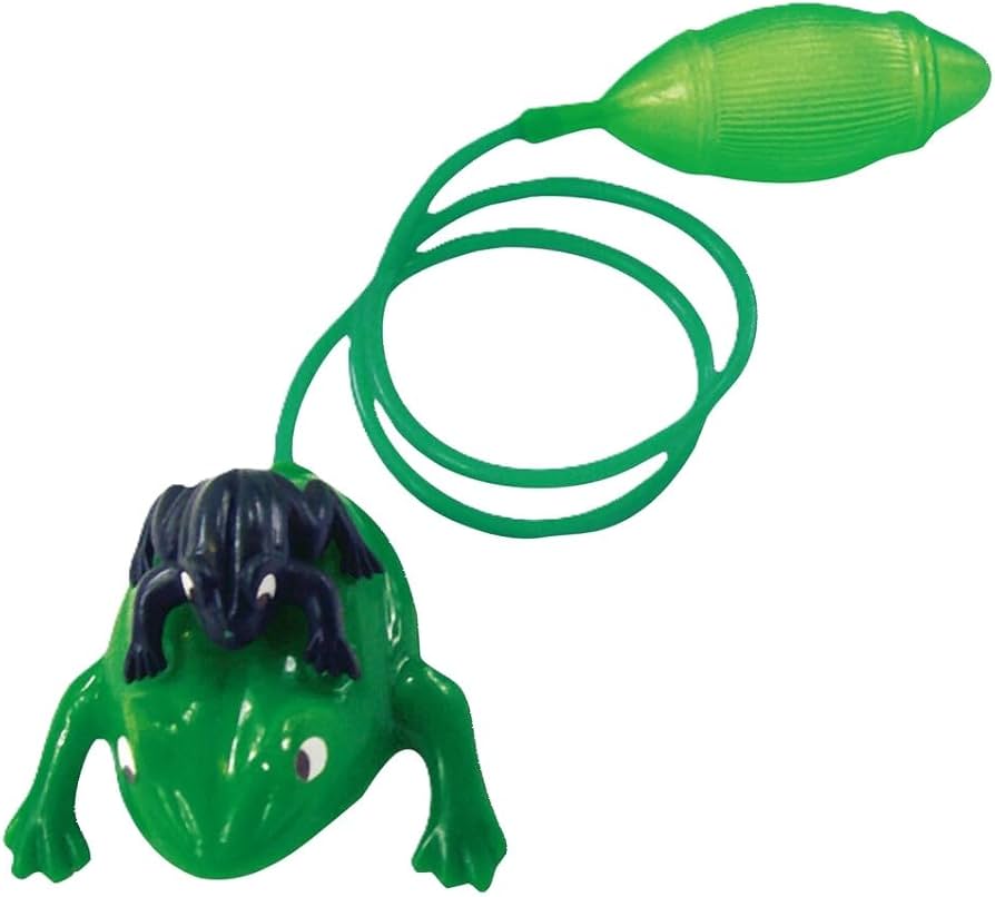 Amazon.co.jp: 空気の力でカエルのケロちゃん大ジャンプ 元祖