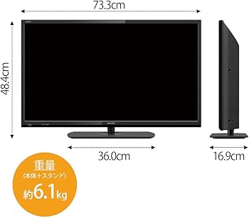 Amazon.co.jp: Sharp Aquos 2T-C32AE1 32V LCD TV, High Definition