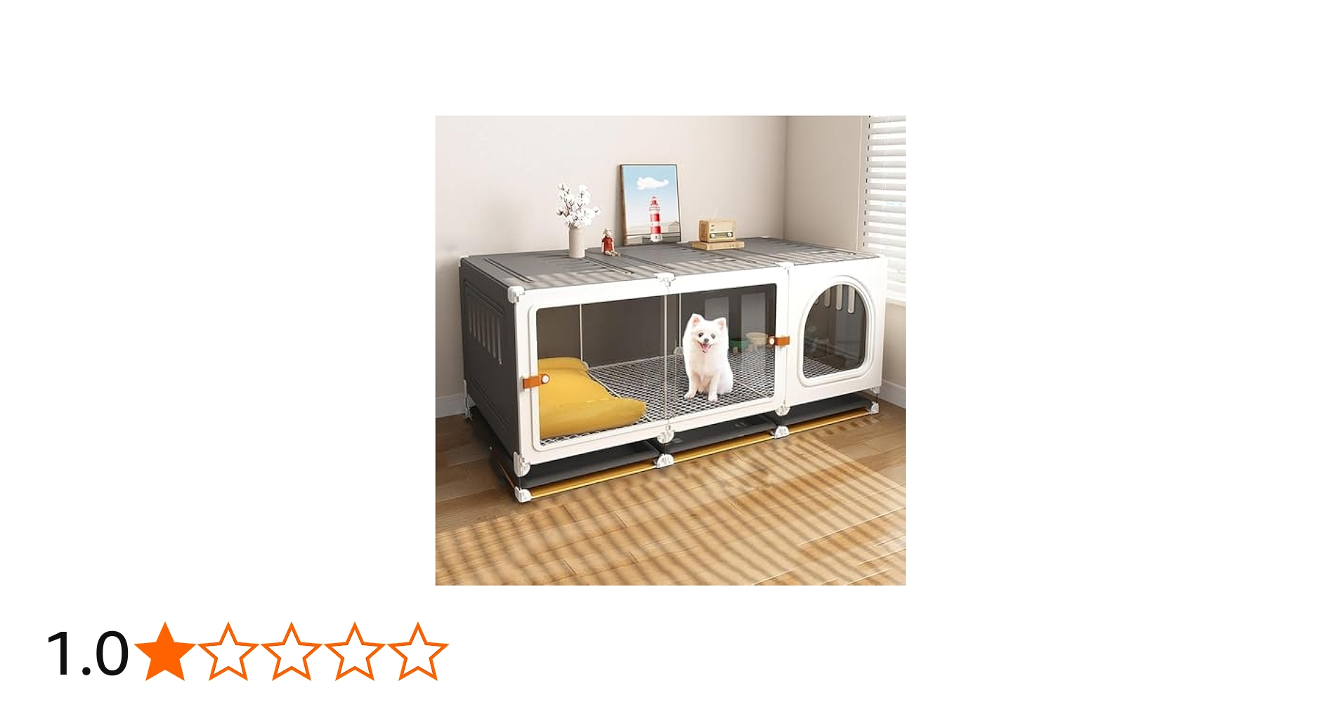 Amazon.co.jp: Yobuisg 小型犬用ゲージ 犬用ゲージ トイレ別 犬 ゲージ