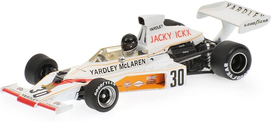 Amazon.co.jp: PMA 1/43 マクラーレン フォード M23 ヤードレー 1973