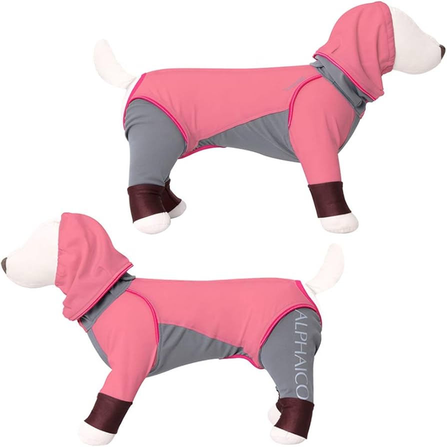 ①MLサイズ ALPHAICON レインドッグガード ピンク ①MLサイズ
