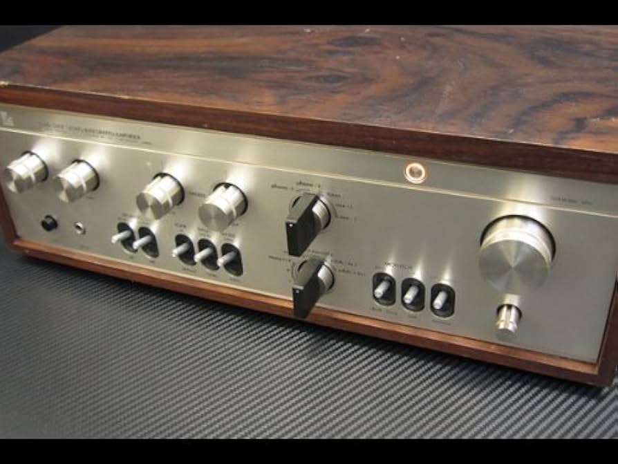 LUXMAN 504 ソリッドステートアンプ音出し確認済み LUXMAN 504